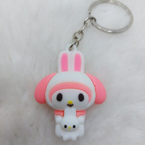 2/$19 My Melody pink keychain - Picture 1 of 6